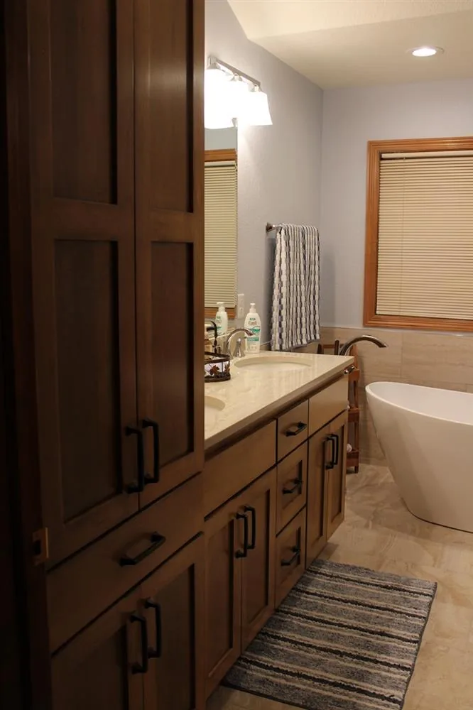 Bathroom remodel near Brookfield by Reality Construction