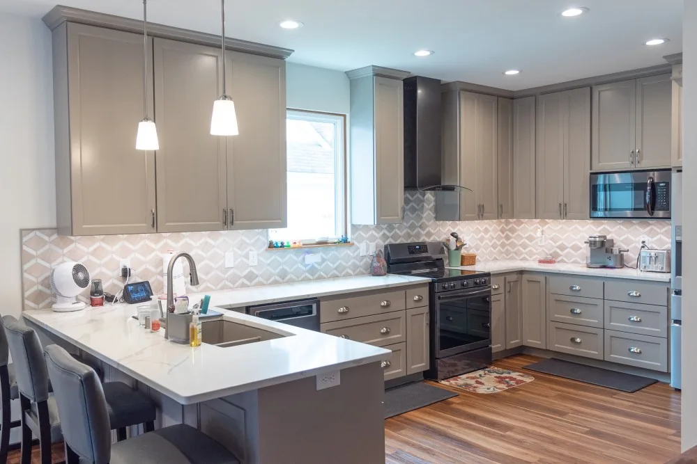 Waukesha Kitchen Remodelers, a finished kitchen by Reality Construction